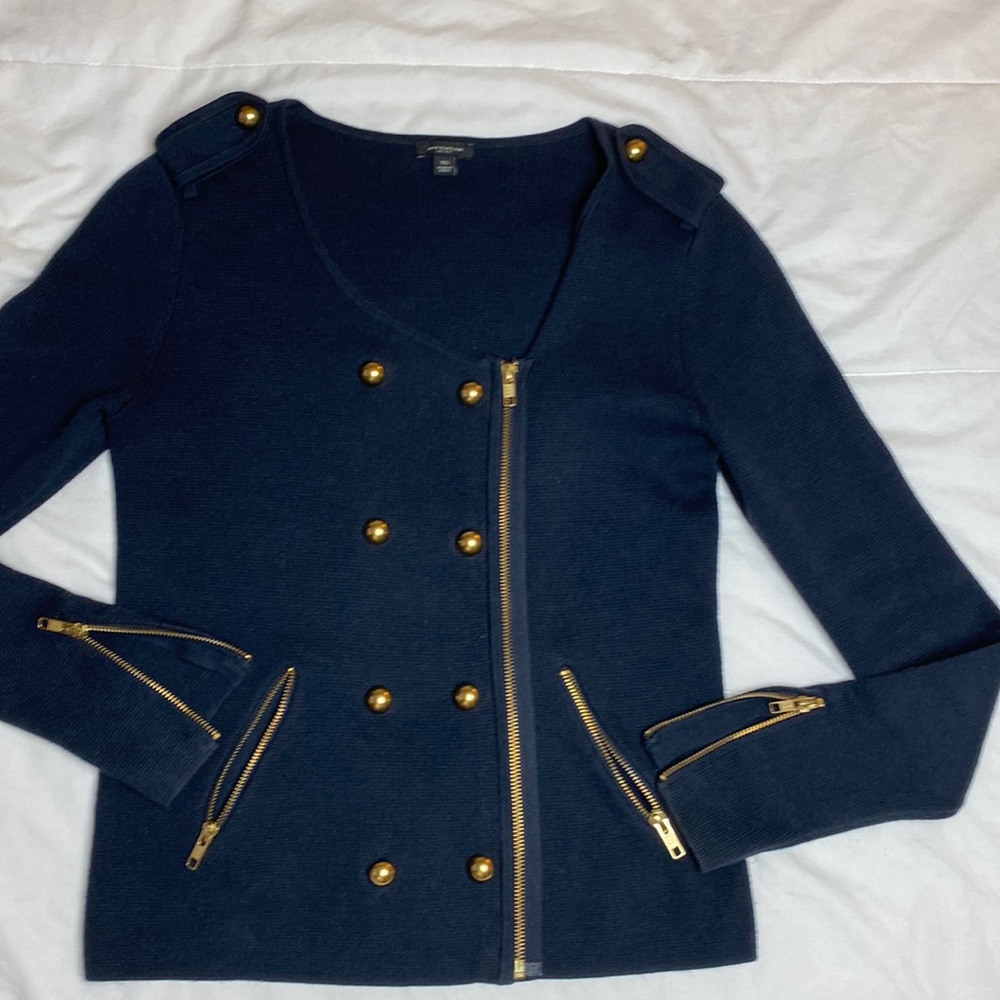 Ann Taylor dark blue jacket